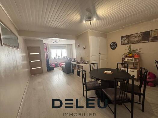 Maison à vendre 224 000 € 5 pièces 4 chambres 105 m² 200 m² de terrain Vallée Blanc Four Roncq 59223