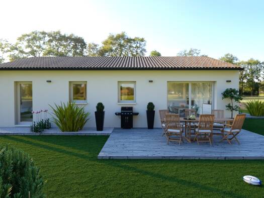 Terrain avec maison neuve à vendre 160 080 € 4 pièces 3 chambres 90 m² 784 m² de terrain Lalinde 24150