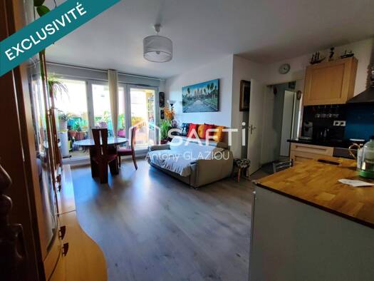 Appartement à vendre 253 000 € 3 pièces 2 chambres 62 m² RDC/3 Sud Bassens 33530