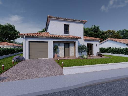 Terrain avec maison neuve à vendre 311 200 € 4 pièces 3 chambres 110 m² 800 m² de terrain Gaillan-en-Médoc 33340