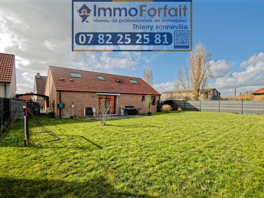 Maison à vendre 287 000 € 5 pièces 4 chambres 102,2 m² 518 m² de terrain Carvin 62220