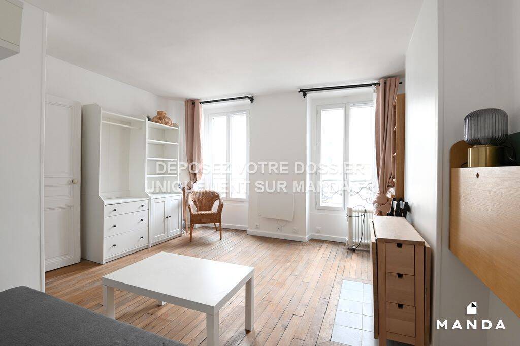 Appartement 1 pièce 22 m² · à Paris 18ème Arrondissement · 22 m² · 840 €/mois