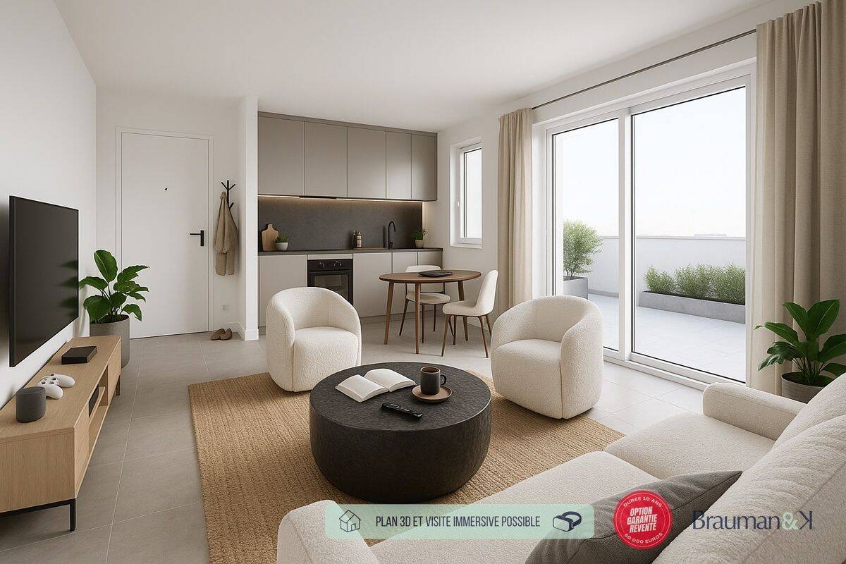 Appartement 1 pièce 28 m² · à Luisant · 28 m² · 139 000 €