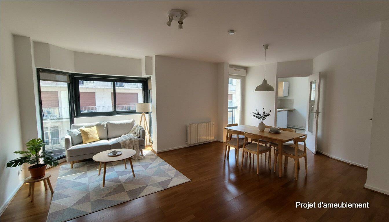 Appartement 1 pièce 39 m² · à Tours · 38,7 m² · 646 €