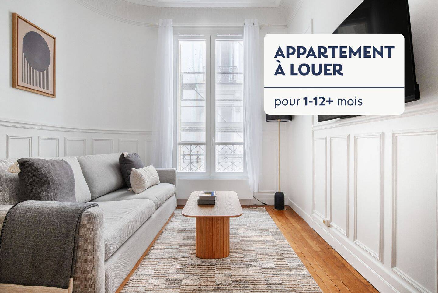 Appartement 3 pièces 40 m² · à Paris 17ème Arrondissement · 40 m² · 2 860 €/mois