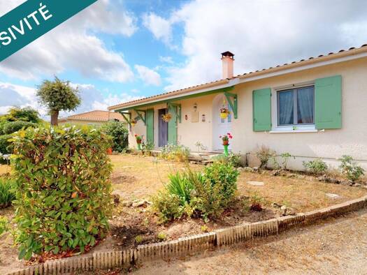 Maison de plain-pied en viager 78 000 € 3 pièces 2 chambres 76 m² 615 m² de terrain Beautiran 33640