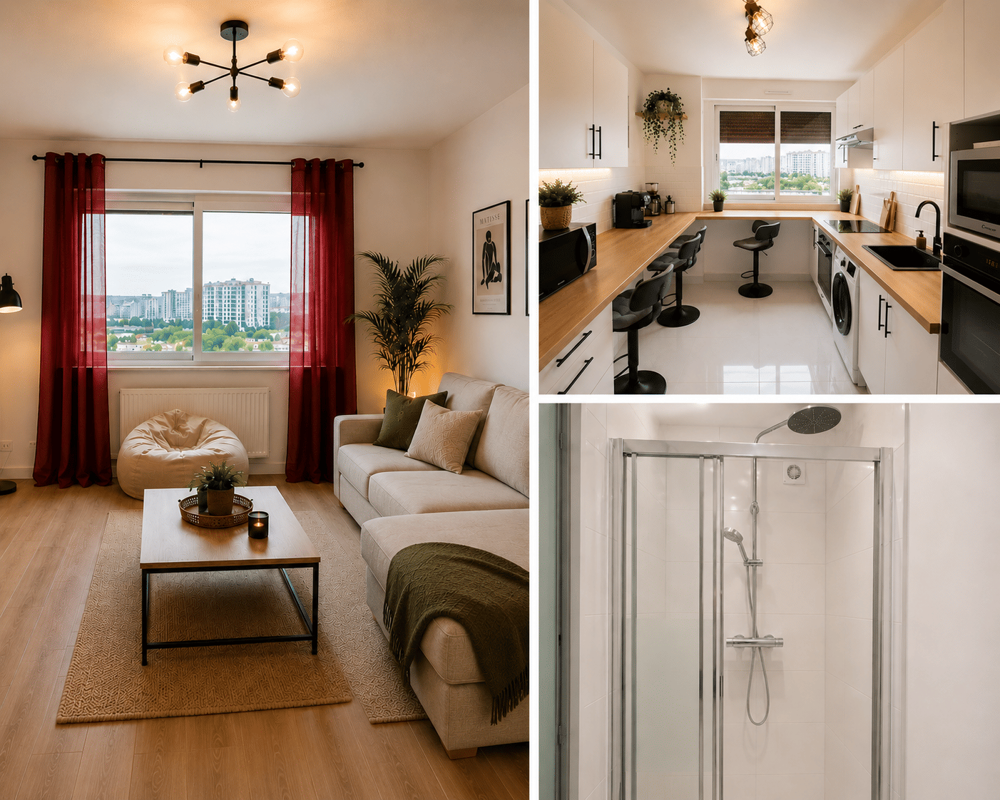 Colocation à louer - Sarcelles - 550 € - 105 m², Étage 13/14, disponible dès maintenant · 105 m² · 550 €/mois