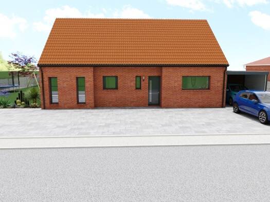 Terrain avec maison neuve à vendre 308 743 € 5 pièces 3 chambres 93 m² 462 m² de terrain Thumeries 59239