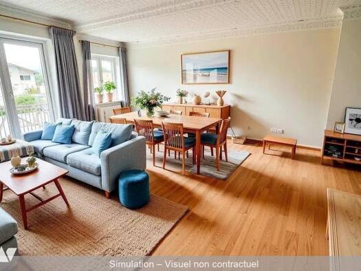 Appartement à vendre 187 500 € 3 pièces 2 chambres 75 m² RDC Compiègne 60200