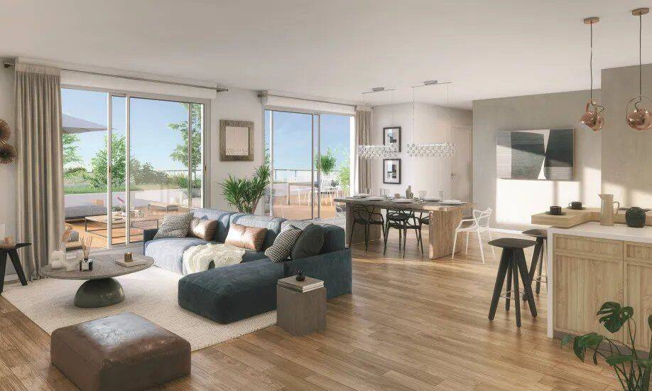Appartement 4 pièces 92 m² · à Ville-la-Grand · 92 m² · 427 000 €