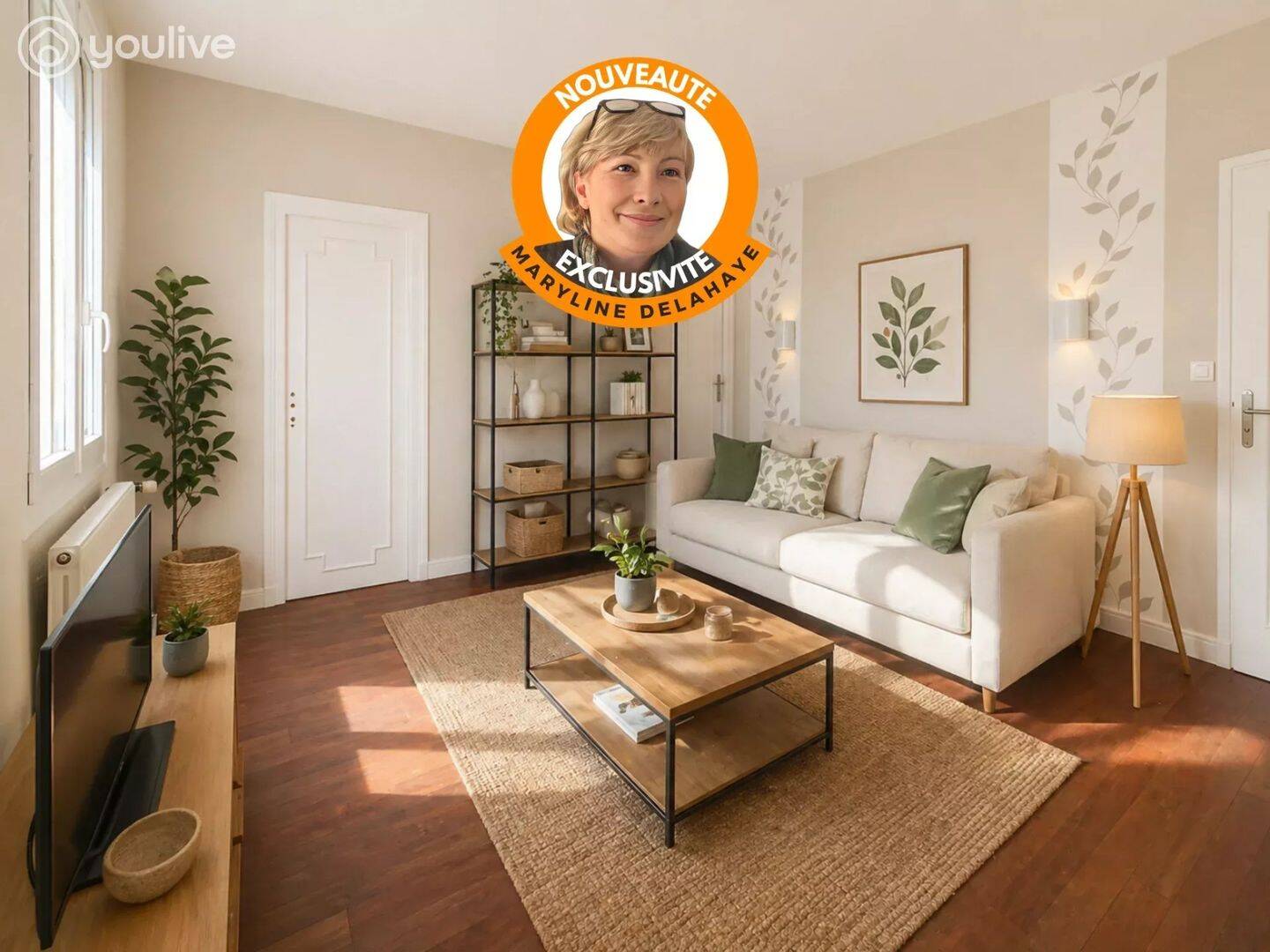 Appartement 2 pièces 49 m² · à Mûrs-Erigné · 49 m² · 125 000 €