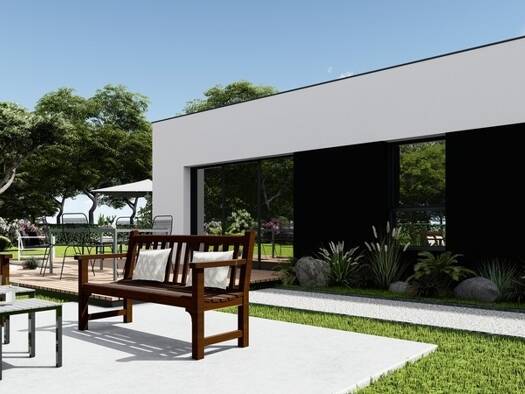 Terrain avec maison neuve à vendre 211 900 € 4 pièces 3 chambres 80 m² 365 m² de terrain Plouagat 22170