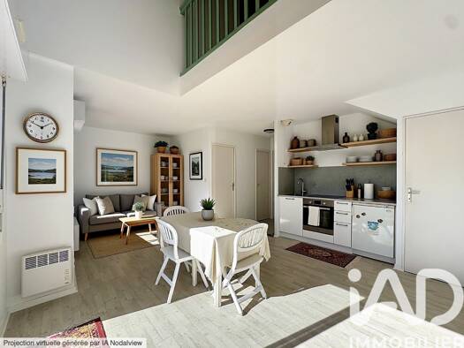 Duplex à vendre 369 000 € 2 pièces 1 chambre 45 m² Étage 3/3 Aiguillon Arcachon 33120