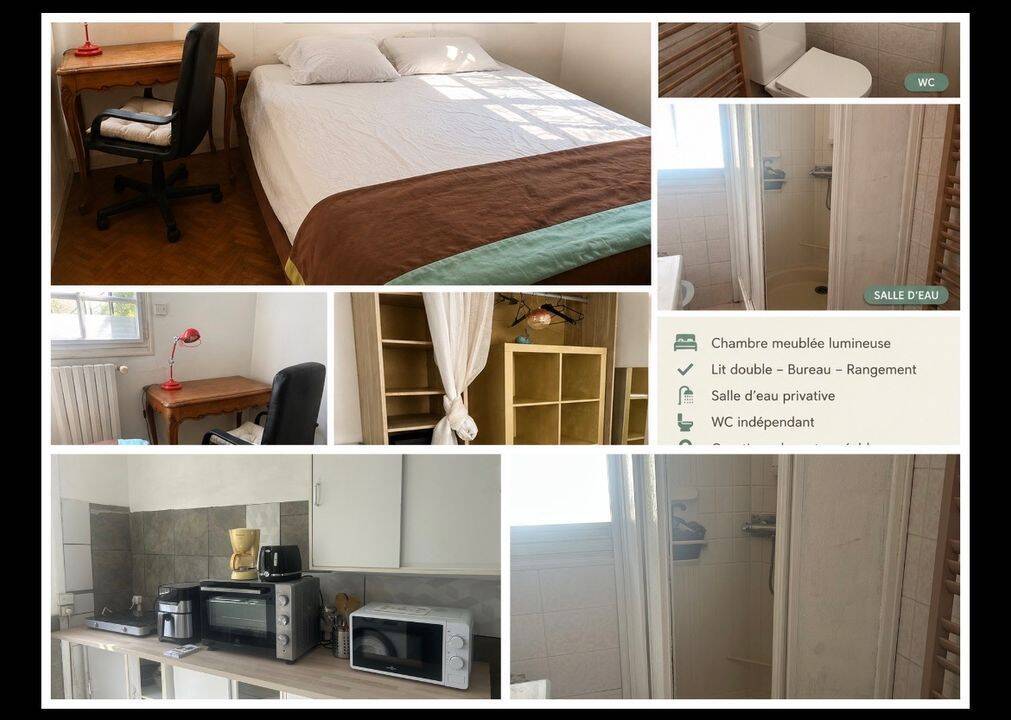 Appartement 1 pièce 11 m² · à Talence · 11 m² · 450 €/mois