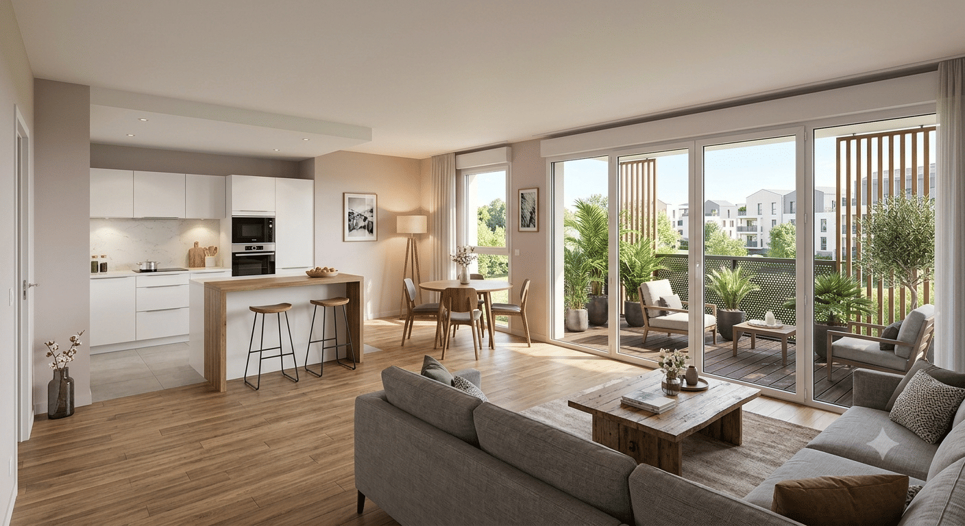 Appartement 2 pièces 40 m² · à Rennes · 40 m² · 237 500 €