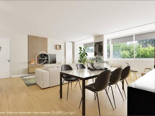 Appartement à vendre 390 000 € 3 pièces 2 chambres 86 m² Étage 2/3 Faulotte Châtenay-Malabry 92290