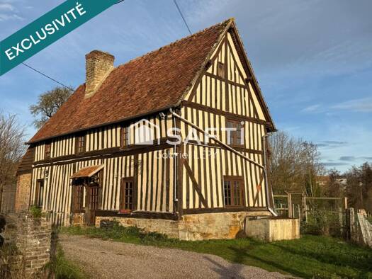 Maison à vendre 183 750 € 4 pièces 2 chambres 97 m² 51 379 m² de terrain Vimoutiers 61120