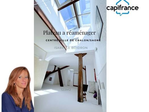 Appartement à vendre 179 000 € 4 pièces 2 chambres 123 m² Étage 2/2 Centre Chalon-sur-Saône 71100