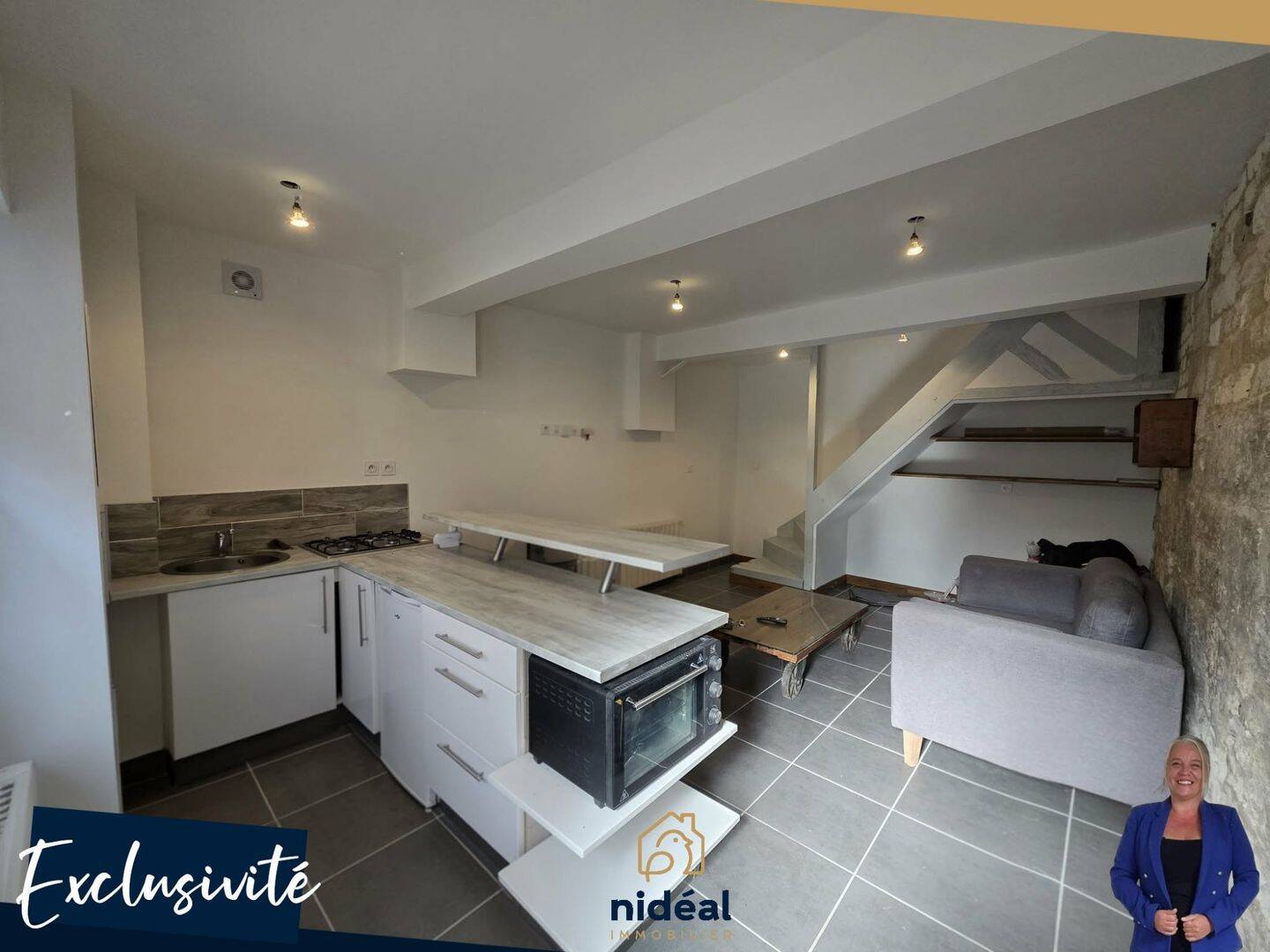 Maison 3 pièces 49 m² · à Quillebeuf-sur-Seine · 48,6 m² · 80 000 €