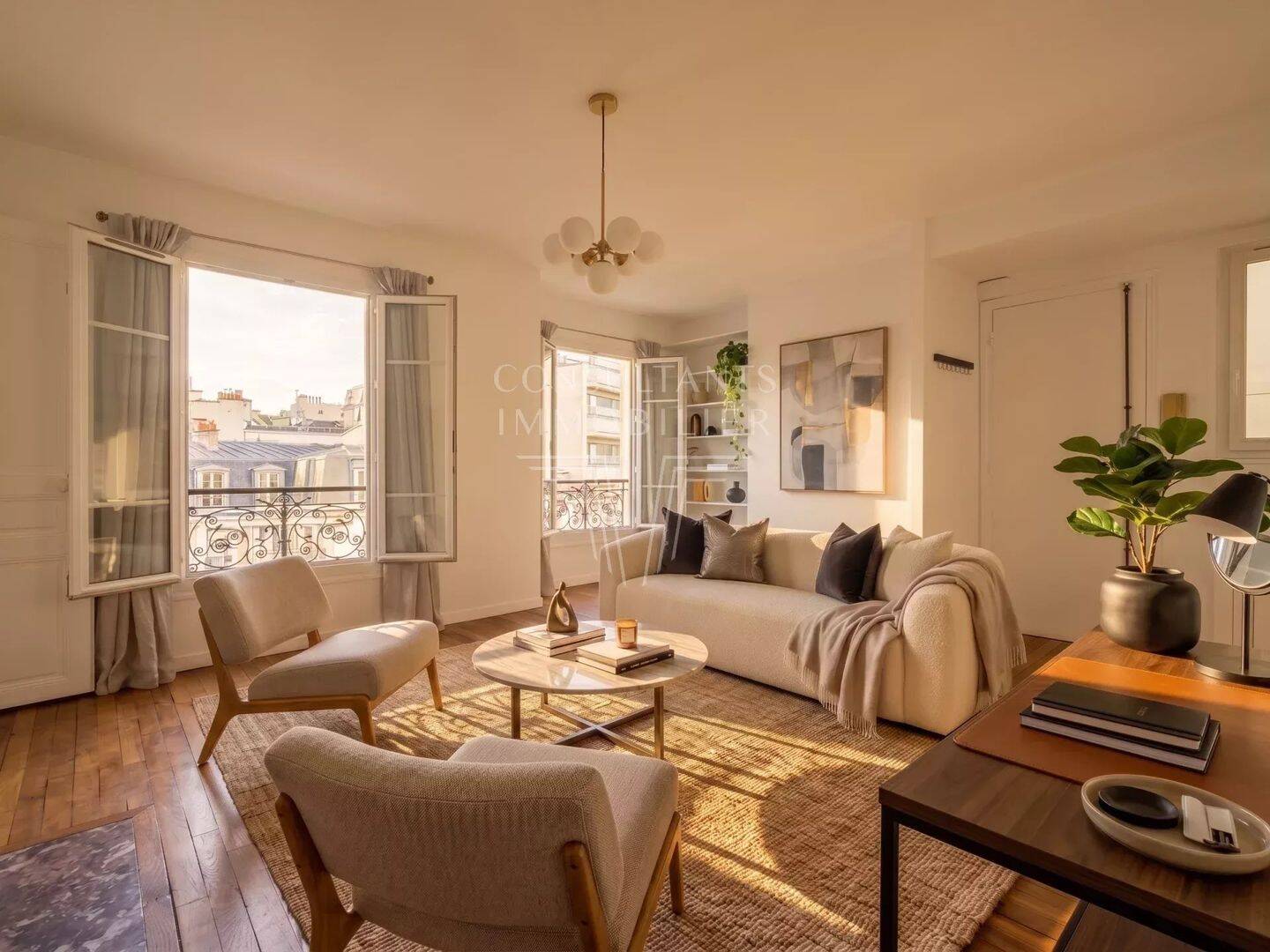 Appartement 3 pièces 55 m² · à Paris 16ème Arrondissement · 55,4 m² · 698 000 €