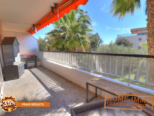 Appartement à vendre 399 000 € 3 pièces 2 chambres 85,7 m² Étage 2/3 Les Prugnons Antibes 06600