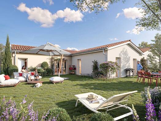 Maison à vendre - Première occupation 435 000 € 4 pièces 3 chambres 83 m² 330 m² de terrain Brindas 69126