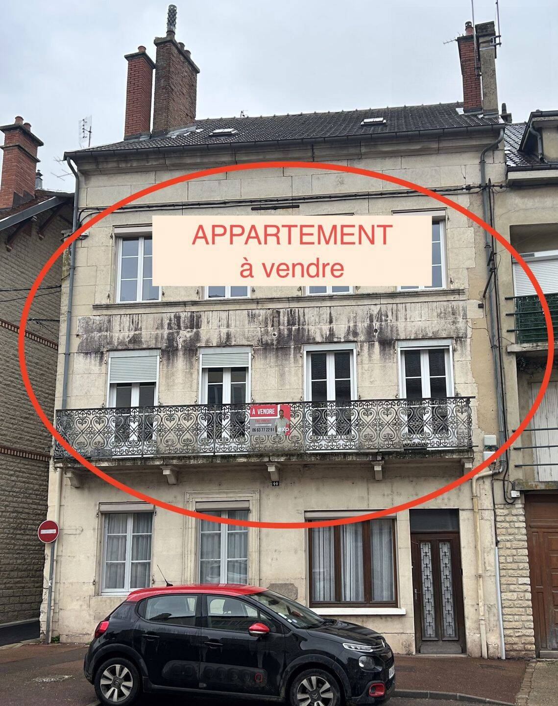 Appartement 3 pièces 70 m² · à Châtillon-sur-Seine · 70 m² · 57 000 €