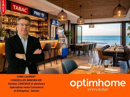 Restaurant à vendre Fonds de commerce 474 320 € 144 m² d'espace de restauration Le Vieux Bourg-La Lande Blanche-Plounez Paimpol 22500