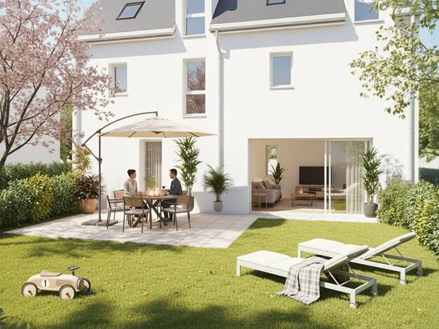 Maison à vendre - neuf 279 900 € 4 pièces 77 m² dès le 31/07/2027 Bourg-Montmorency Nord Hérouville-Saint-Clair 14200
