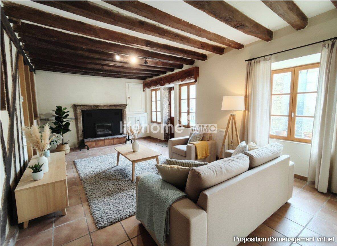 Maison 6 pièces 130 m² · à Saint-Benoît-du-Sault · 130 m² · 97 200 €