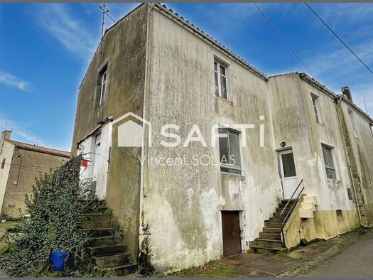 Maison à vendre 199 900 € 4 pièces 1 chambre 163 m² 175 m² de terrain Moutiers-les-Mauxfaits 85540