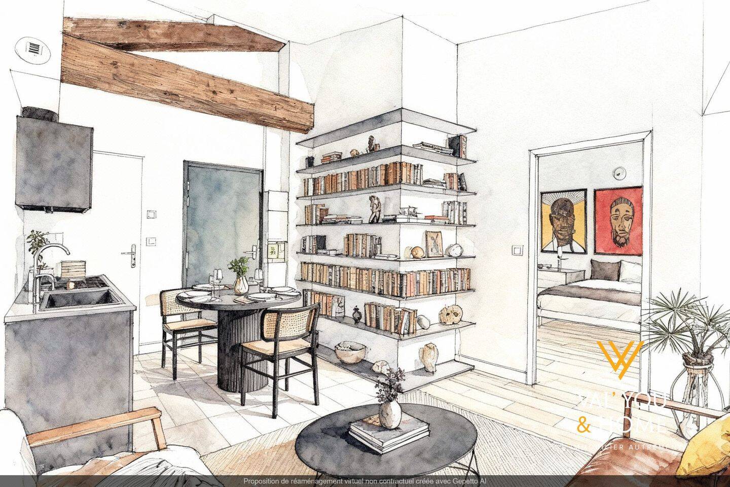 Appartement 2 pièces 27 m² · à Oullins-Pierre-Bénite · 27,1 m² · 165 000 €
