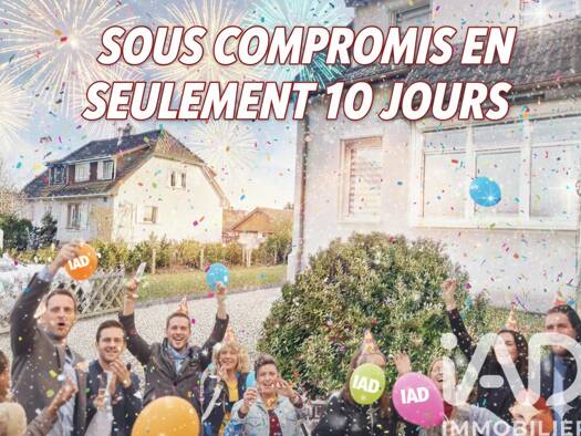 Maison à vendre 225 000 € 4 pièces 2 chambres 78 m² 578 m² de terrain Nord Ouest Wittelsheim 68310