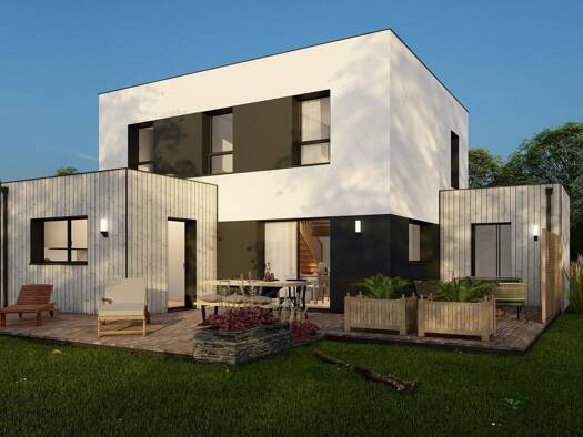 Terrain avec maison neuve à vendre 326 900 € 6 pièces 4 chambres 130 m² 506 m² de terrain Garlan 29610