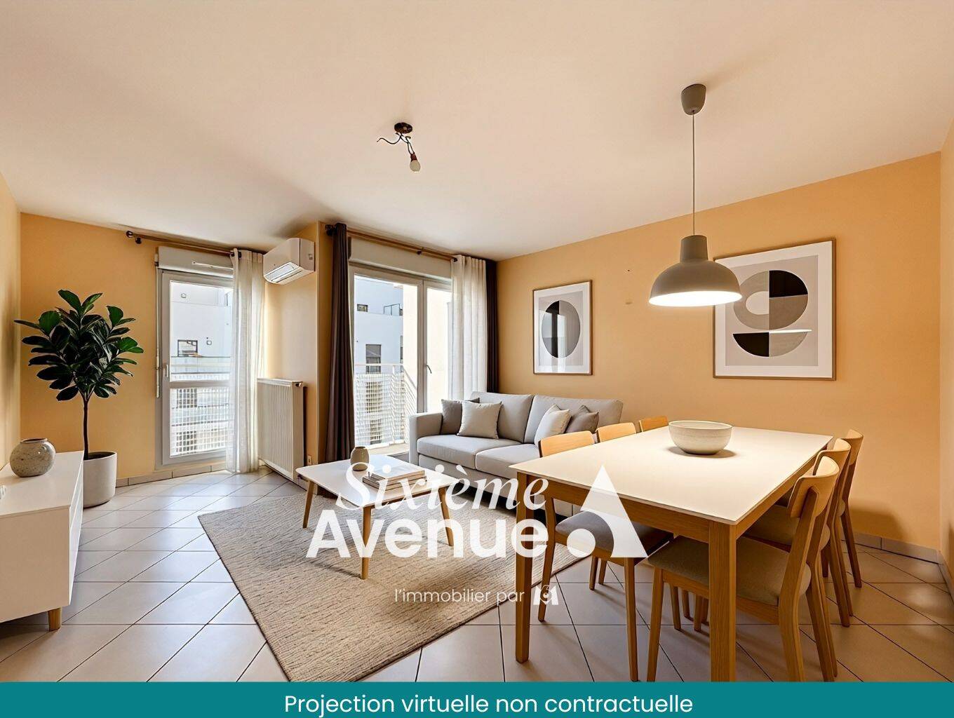 Appartement 3 pièces 65 m² · à Décines-Charpieu · 65,4 m² · 180 000 €