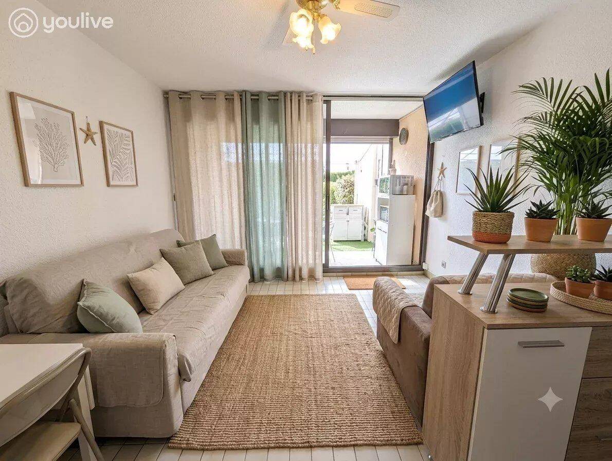 Appartement 1 pièce 21 m² · à Le Grau-du-Roi · 21,1 m² · 145 000 €