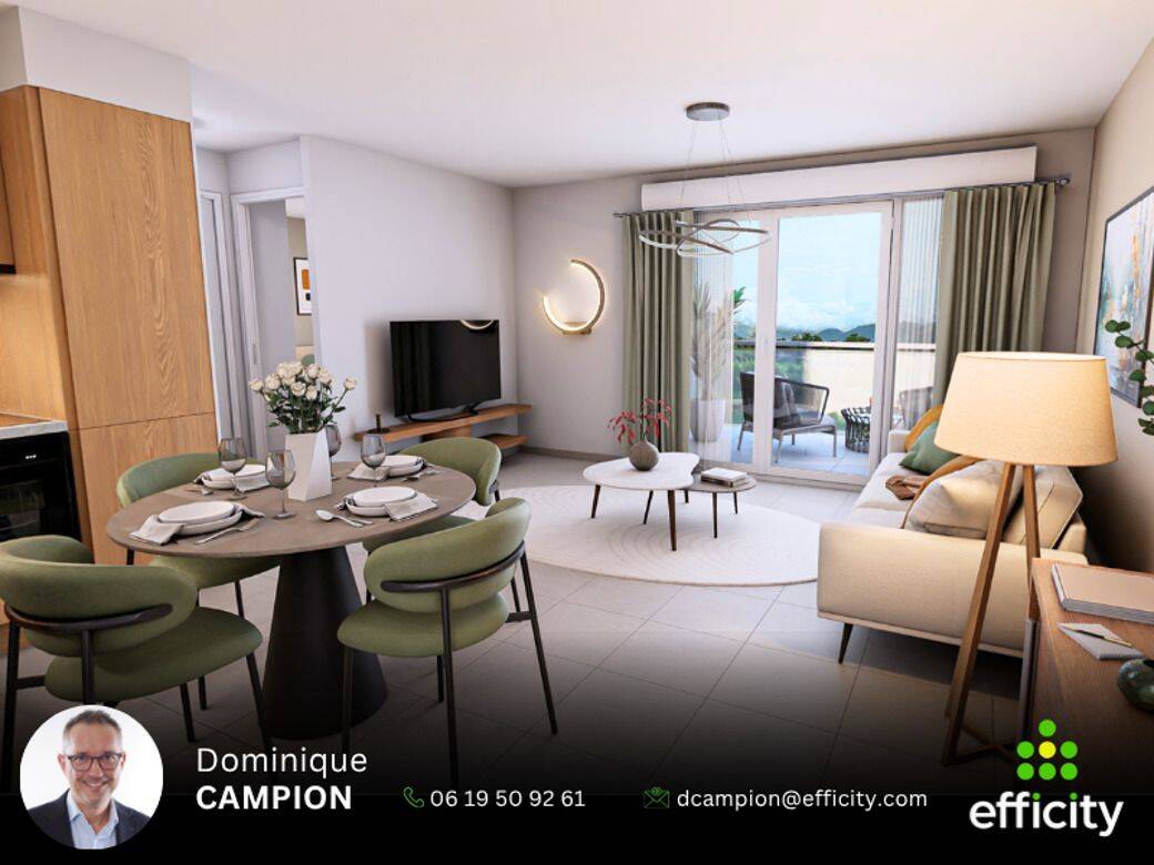 Appartement 3 pièces 68 m² · à Domène · 67,7 m² · 292 000 €