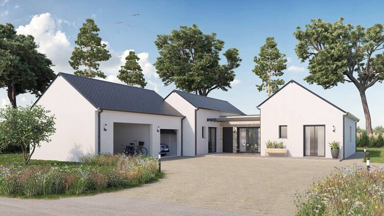 Maison à construire avec terrain à vendre 254 978 € Saint-Lubin-en-Vergonnois 41190