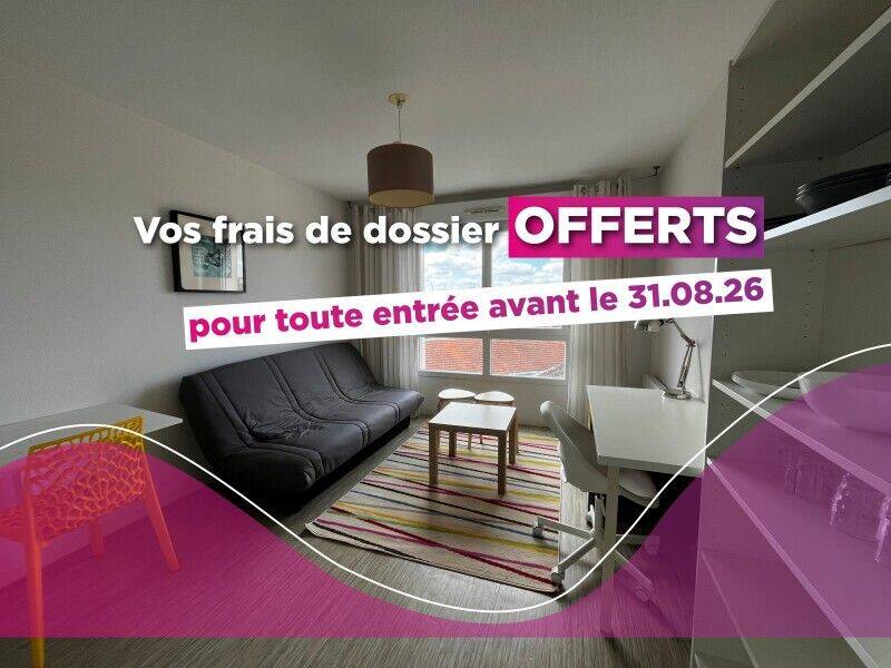 Appartement 1 pièce 22 m² · à Cenon · 21,7 m² · 586 €