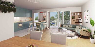 Appartement à vendre 244 509 € 3 pièces 66,9 m² 2ème étage Champmaillot Dijon 21000