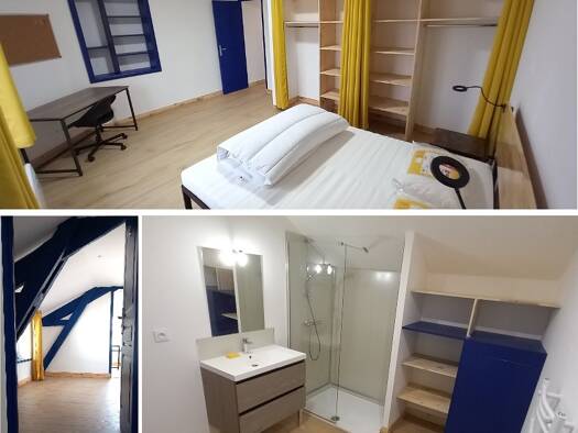 Colocation à louer 570 € 25 m² Étage 1/1 disponible dès maintenant Saint Vincent Dax 40100