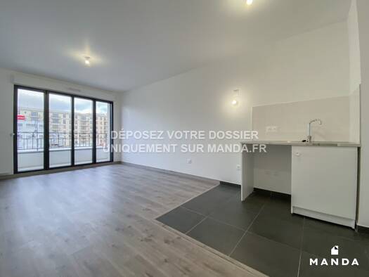 Appartement à louer 1 013 € 2 pièces 1 chambre 44 m² 1er étage Plaine Clamart 92140