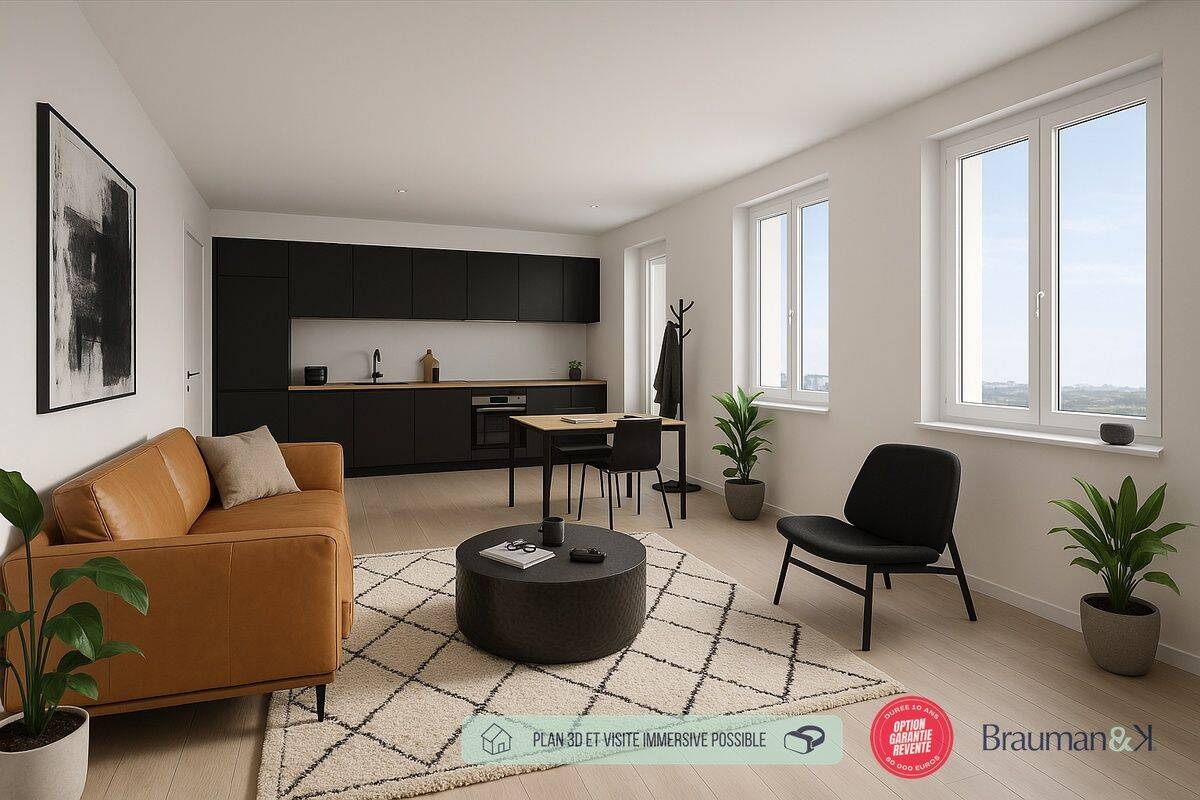 Appartement 4 pièces 74 m² · à L'Île-Saint-Denis · 74 m² · 481 000 €