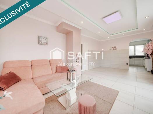 Appartement à vendre 152 000 € 4 pièces 2 chambres 80 m² Étage 1/1 Centre Champigneulles 54250