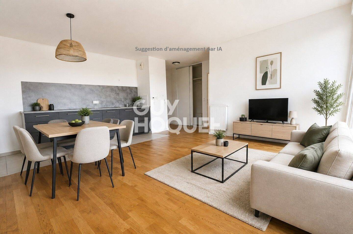 Appartement 3 pièces 61 m² · à Villepreux · 60,9 m² · 275 000 €