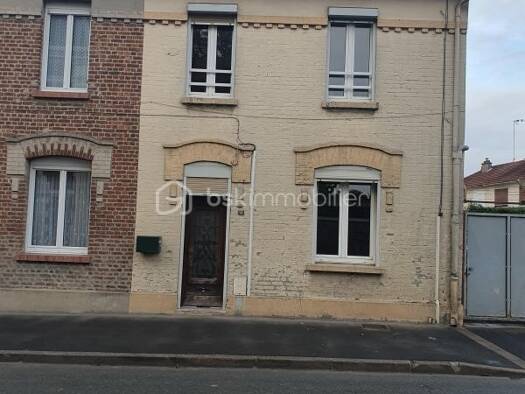 Maison à vendre 57 500 € 4 pièces 2 chambres 84 m² 180 m² de terrain Origny-Sainte-Benoite 02390