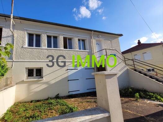 Maison jumelée à vendre 96 000 € 3 pièces 2 chambres 61 m² 465 m² de terrain Villages Vierzon 18100