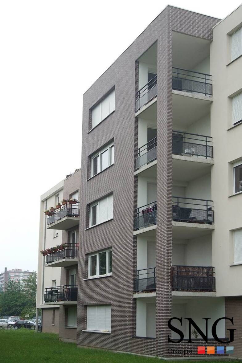 Appartement à louer 571 € 2 pièces 1 chambre 41,4 m² RDC Ennequin Loos 59120