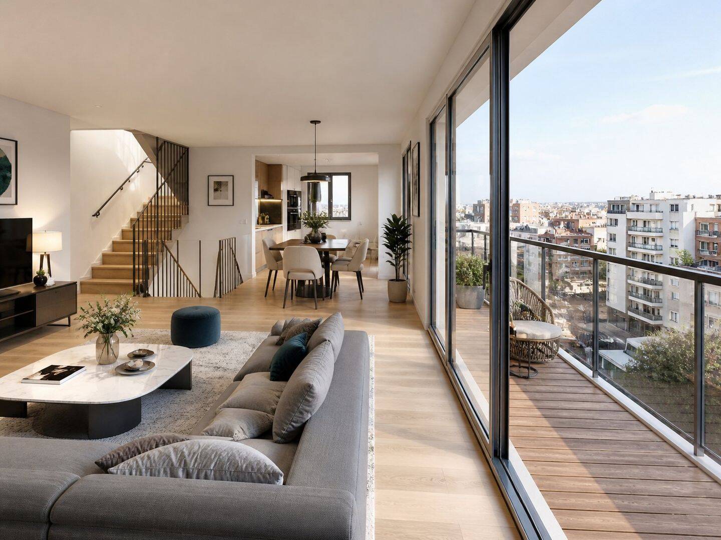 Appartement 4 pièces 105 m² · à Paris 20ème Arrondissement · 105 m² · 1 180 000 €
