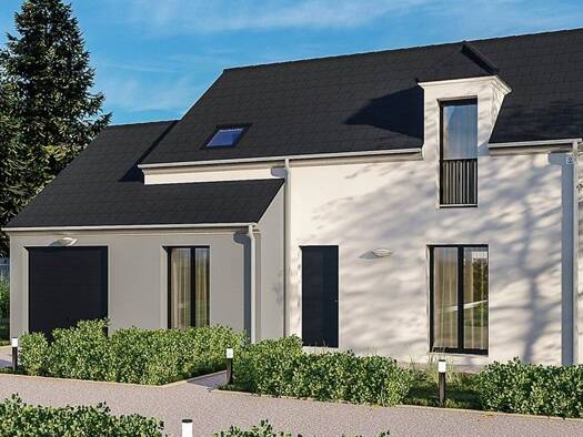 Terrain avec maison neuve à vendre 345 900 € 5 pièces 4 chambres 108 m² 486 m² de terrain Saintry-sur-Seine 91250
